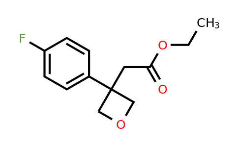 CAS 1393545-12-4 | Ethyl [3-(4-fluorophenyl)oxetan-3-YL]acetate