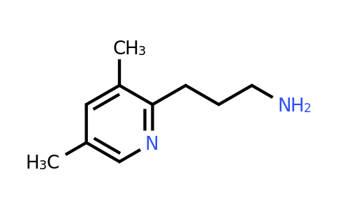 CAS 1393545-16-8 | 3-(3,5-Dimethylpyridin-2-YL)propan-1-amine
