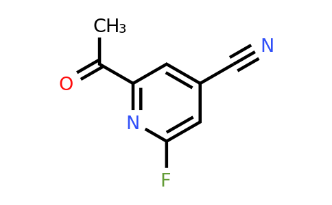 CAS 1393545-25-9 | 2-Acetyl-6-fluoroisonicotinonitrile
