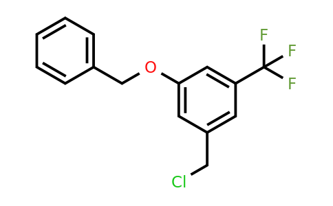 CAS 1393545-28-2 | 1-(Benzyloxy)-3-(chloromethyl)-5-(trifluoromethyl)benzene