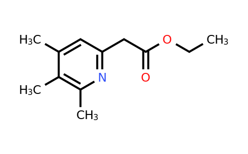 CAS 1393545-41-9 | Ethyl (4,5,6-trimethylpyridin-2-YL)acetate