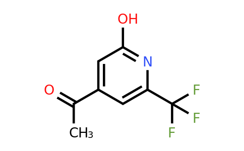 CAS 1393545-45-3 | 1-[2-Hydroxy-6-(trifluoromethyl)pyridin-4-YL]ethanone