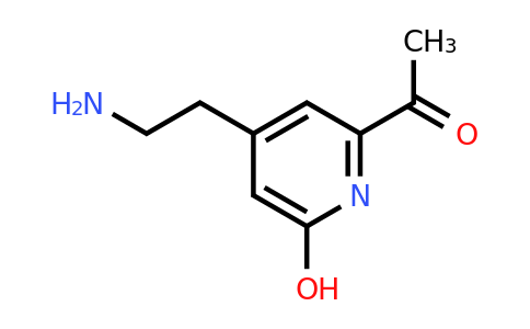 CAS 1393545-52-2 | 1-[4-(2-Aminoethyl)-6-hydroxypyridin-2-YL]ethanone