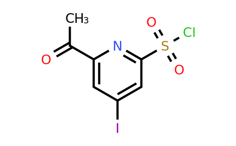 CAS 1393545-81-7 | 6-Acetyl-4-iodopyridine-2-sulfonyl chloride