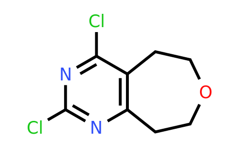 CAS 1393545-88-4 | 2,4-Dichloro-5,6,8,9-tetrahydrooxepino[4,5-D]pyrimidine