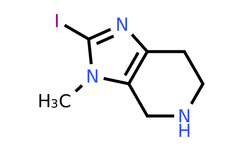 CAS 1393545-92-0 | 2-Iodo-3-methyl-4,5,6,7-tetrahydro-3H-imidazo[4,5-C]pyridine