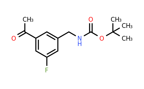 CAS 1393545-94-2 | Tert-butyl 3-acetyl-5-fluorobenzylcarbamate