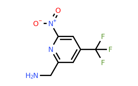 CAS 1393546-09-2 | [6-Nitro-4-(trifluoromethyl)pyridin-2-YL]methylamine