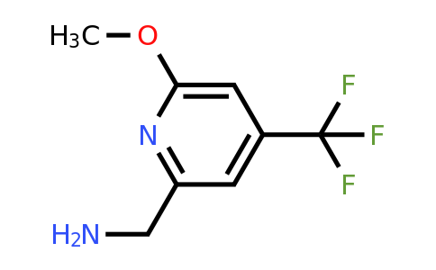 CAS 1393546-24-1 | [6-Methoxy-4-(trifluoromethyl)pyridin-2-YL]methylamine