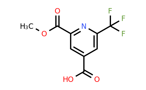 CAS 1393546-30-9 | 2-(Methoxycarbonyl)-6-(trifluoromethyl)isonicotinic acid
