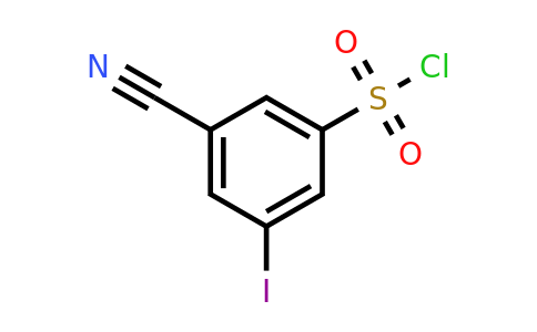 CAS 1393546-32-1 | 3-Cyano-5-iodobenzenesulfonyl chloride