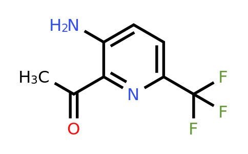 CAS 1393546-36-5 | 1-[3-Amino-6-(trifluoromethyl)pyridin-2-YL]ethanone