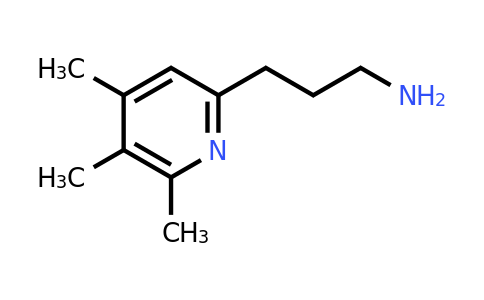 CAS 1393546-44-5 | 3-(4,5,6-Trimethylpyridin-2-YL)propan-1-amine