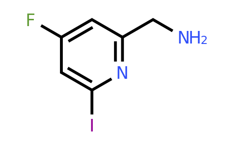 CAS 1393546-46-7 | (4-Fluoro-6-iodopyridin-2-YL)methylamine