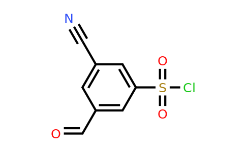 CAS 1393546-50-3 | 3-Cyano-5-formylbenzenesulfonyl chloride