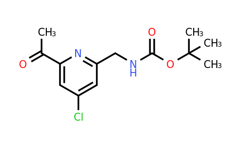 CAS 1393546-53-6 | Tert-butyl (6-acetyl-4-chloropyridin-2-YL)methylcarbamate