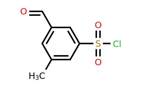 CAS 1393546-56-9 | 3-Formyl-5-methylbenzenesulfonyl chloride