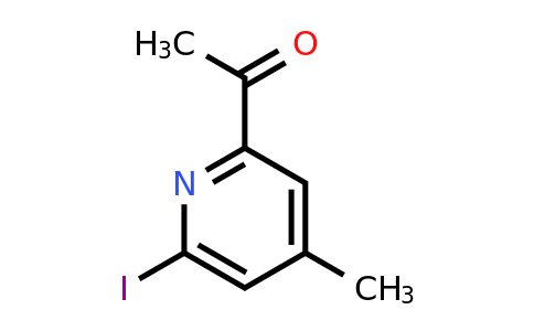 CAS 1393546-60-5 | 1-(6-Iodo-4-methylpyridin-2-YL)ethanone