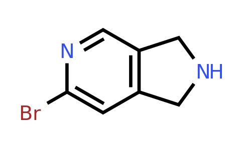 CAS 1393546-61-6 | 6-bromo-2,3-dihydro-1H-pyrrolo[3,4-c]pyridine