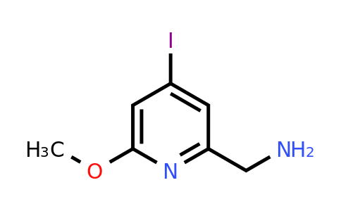 CAS 1393546-62-7 | (4-Iodo-6-methoxypyridin-2-YL)methylamine