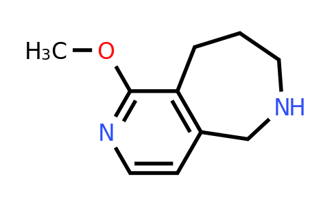 CAS 1393546-69-4 | 1-Methoxy-6,7,8,9-tetrahydro-5H-pyrido[4,3-C]azepine
