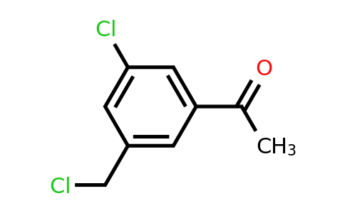 CAS 1393546-75-2 | 1-[3-Chloro-5-(chloromethyl)phenyl]ethanone