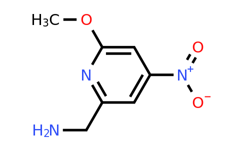 CAS 1393546-78-5 | (6-Methoxy-4-nitropyridin-2-YL)methylamine