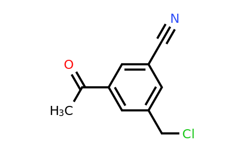 CAS 1393546-80-9 | 3-Acetyl-5-(chloromethyl)benzonitrile