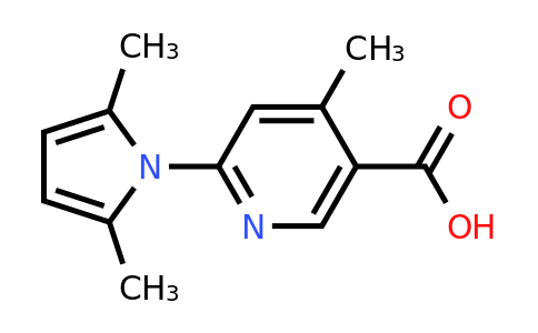CAS 1393546-85-4 | 6-(2,5-Dimethyl-1H-pyrrol-1-YL)-4-methylnicotinic acid