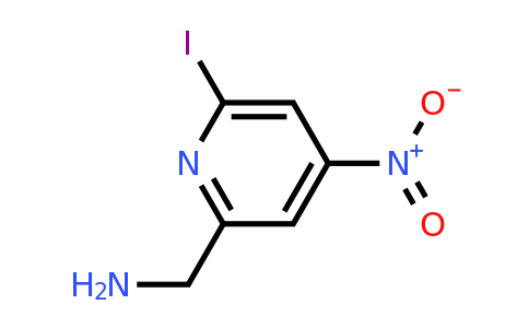 CAS 1393546-89-8 | (6-Iodo-4-nitropyridin-2-YL)methylamine