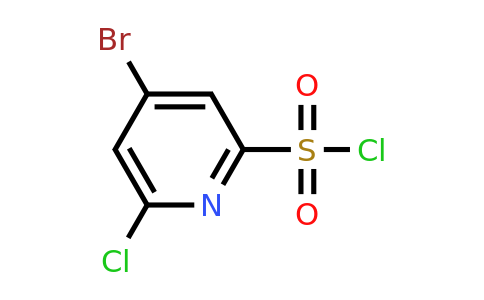 CAS 1393546-90-1 | 4-Bromo-6-chloropyridine-2-sulfonyl chloride