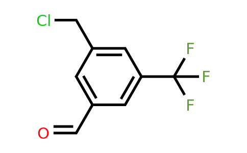 CAS 1393546-92-3 | 3-(Chloromethyl)-5-(trifluoromethyl)benzaldehyde