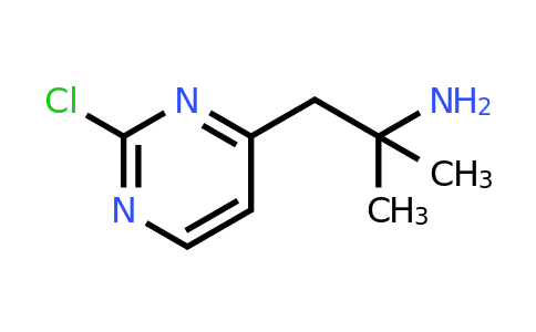 CAS 1393546-93-4 | 1-(2-Chloropyrimidin-4-YL)-2-methylpropan-2-amine