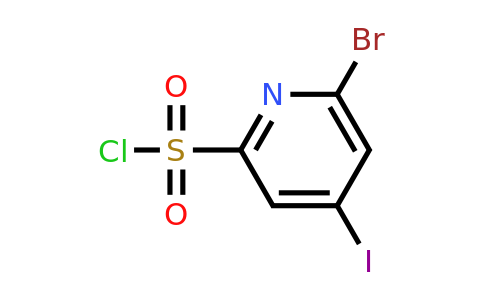 CAS 1393546-96-7 | 6-Bromo-4-iodopyridine-2-sulfonyl chloride