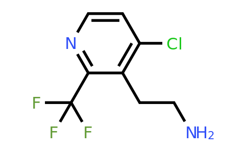CAS 1393546-98-9 | 2-[4-Chloro-2-(trifluoromethyl)pyridin-3-YL]ethanamine