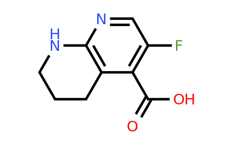 CAS 1393547-01-7 | 3-Fluoro-5,6,7,8-tetrahydro-1,8-naphthyridine-4-carboxylic acid