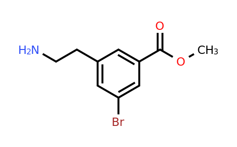 CAS 1393547-07-3 | Methyl 3-(2-aminoethyl)-5-bromobenzoate