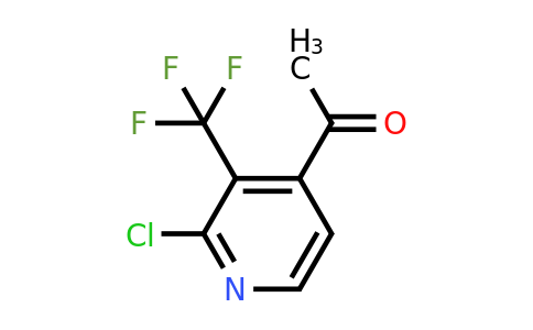 CAS 1393547-12-0 | 1-[2-Chloro-3-(trifluoromethyl)pyridin-4-YL]ethanone