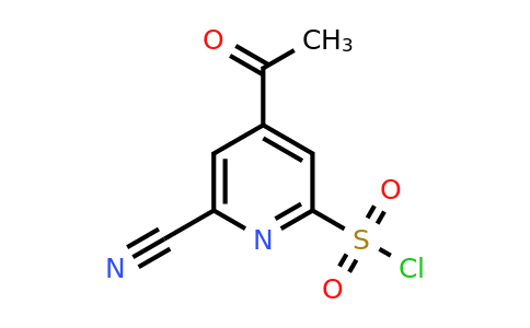 CAS 1393547-13-1 | 4-Acetyl-6-cyanopyridine-2-sulfonyl chloride