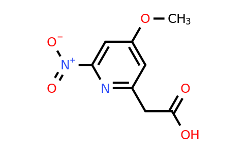 CAS 1393547-17-5 | (4-Methoxy-6-nitropyridin-2-YL)acetic acid