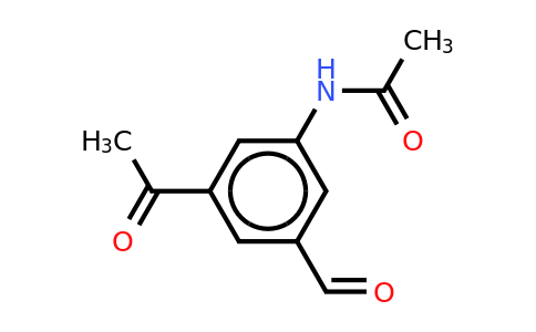 CAS 1393547-18-6 | N-(3-acetyl-5-formylphenyl)acetamide