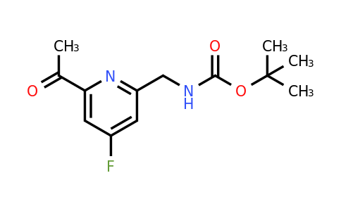 CAS 1393547-20-0 | Tert-butyl (6-acetyl-4-fluoropyridin-2-YL)methylcarbamate