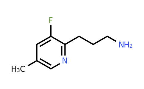 CAS 1393547-22-2 | 3-(3-Fluoro-5-methylpyridin-2-YL)propan-1-amine