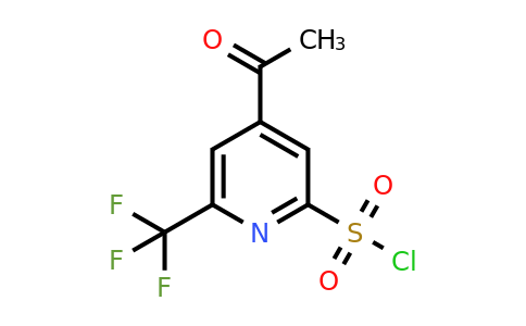 CAS 1393547-31-3 | 4-Acetyl-6-(trifluoromethyl)pyridine-2-sulfonyl chloride