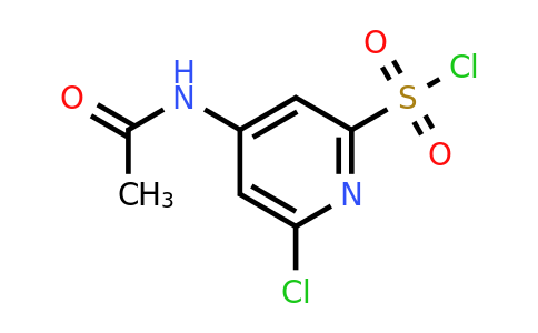 CAS 1393547-33-5 | 4-(Acetylamino)-6-chloropyridine-2-sulfonyl chloride