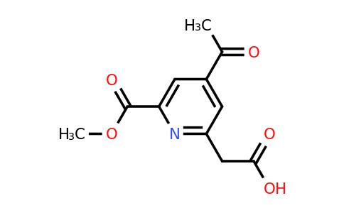 CAS 1393547-35-7 | [4-Acetyl-6-(methoxycarbonyl)pyridin-2-YL]acetic acid