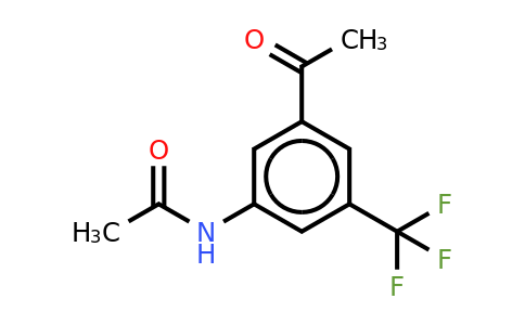 CAS 1393547-39-1 | N-[3-acetyl-5-(trifluoromethyl)phenyl]acetamide