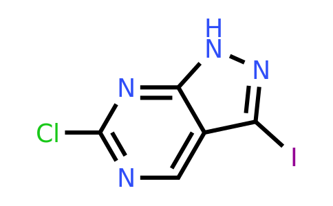 CAS 1393547-40-4 | 6-Chloro-3-iodo-1H-pyrazolo[3,4-D]pyrimidine