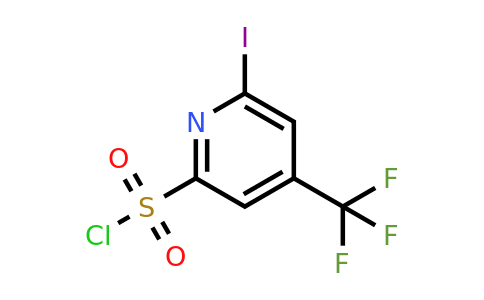 CAS 1393547-47-1 | 6-Iodo-4-(trifluoromethyl)pyridine-2-sulfonyl chloride