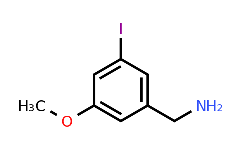 1-(3-Iodo-5-methoxyphenyl)methanamine